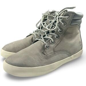 Timberland Dausette Nubuck Leather Sneaker Boot Women's Size 5.5 Combat Street